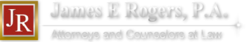 Durham, NC Attorney | James E. Rogers, P.A. Logo